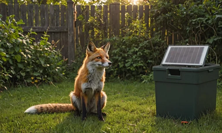 Jak se zbavit lišky na zahradě