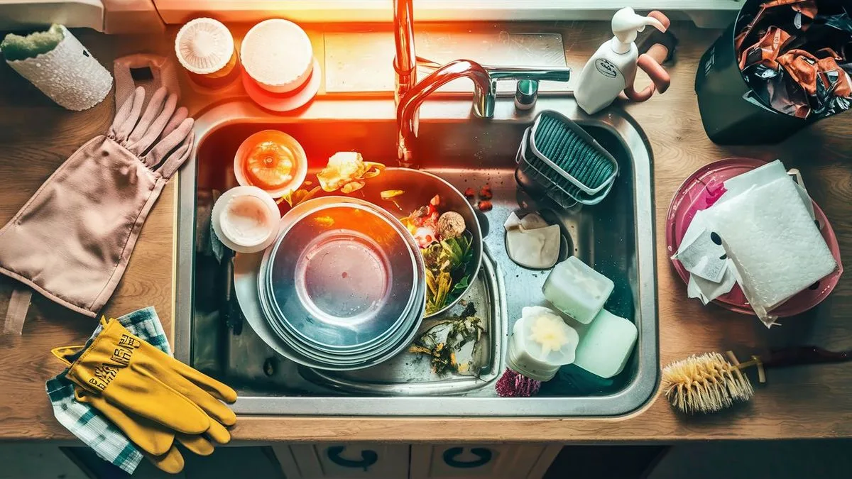 Jak vyčistit odpad v kuchyni