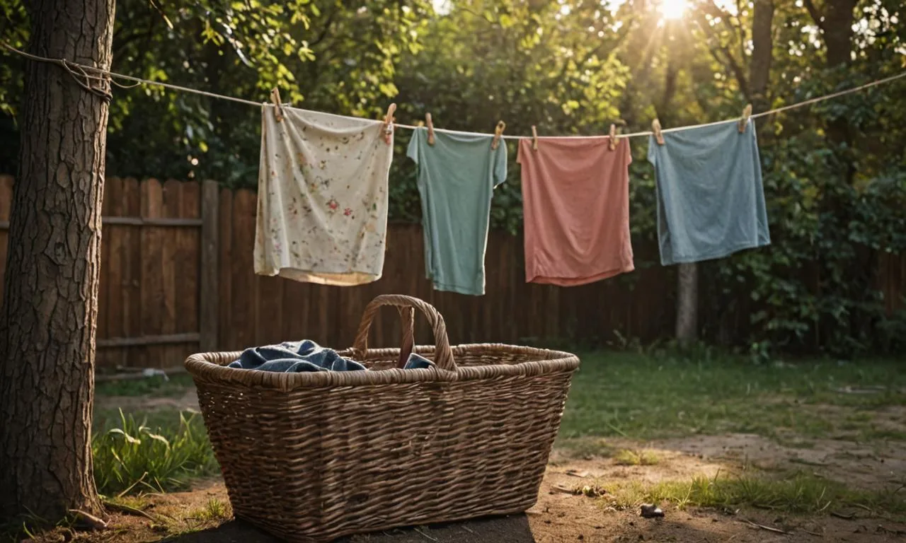 Jak vyrobit venkovní sušák na prádlo